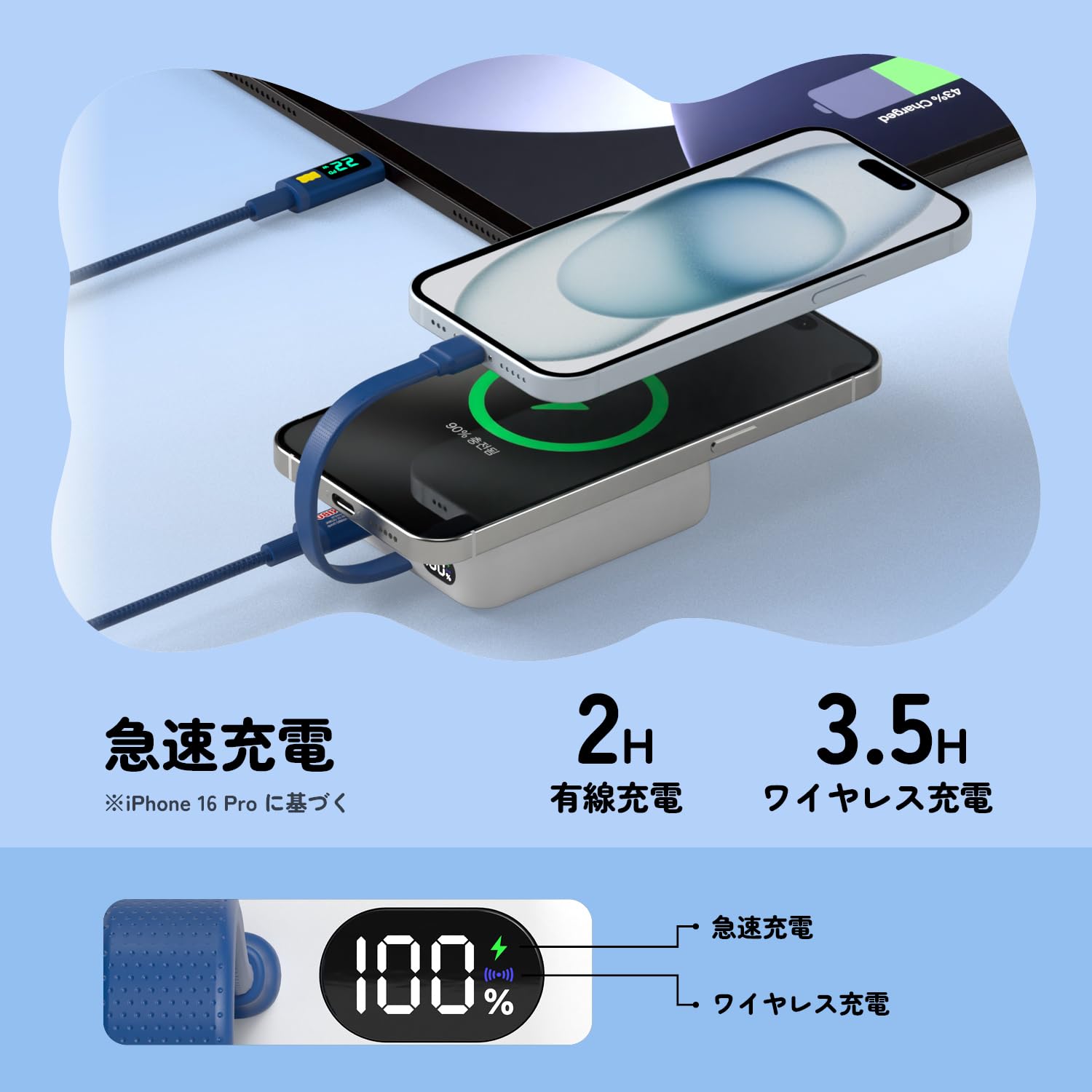 HARIBO ハリボー　モバイルバッテリー　モバ充 HARIBO ハリボー モバイルバッテリー モバ充